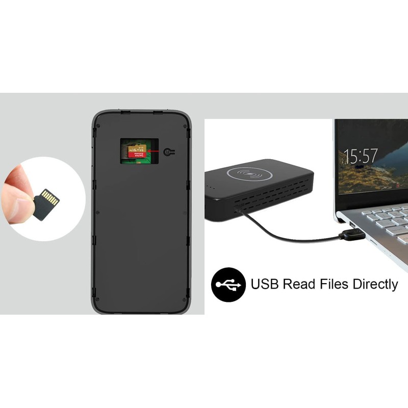 Batteria di backup della fotocamera da 180 giorni con rilevamento del movimento 2K