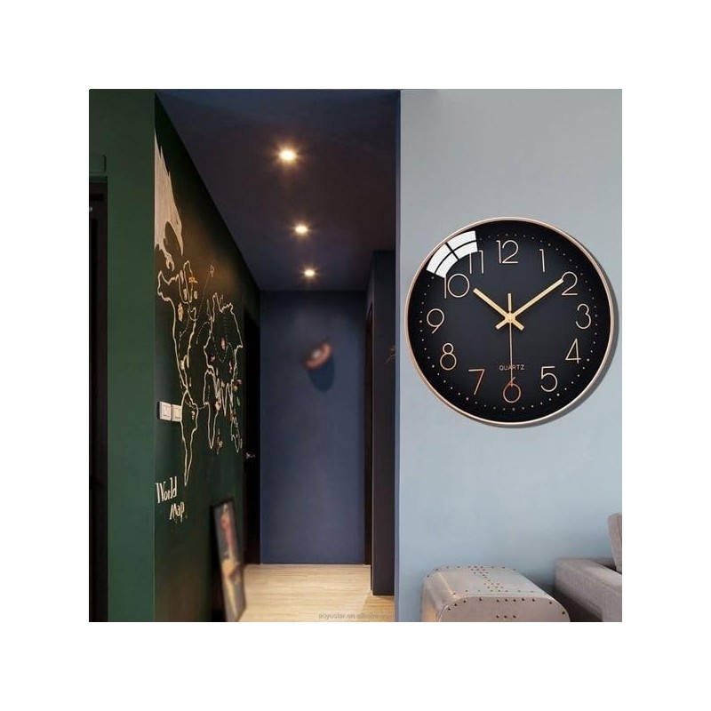 Wanduhr mit Full-HD-Kamera, WIFI-Bewegungserkennung