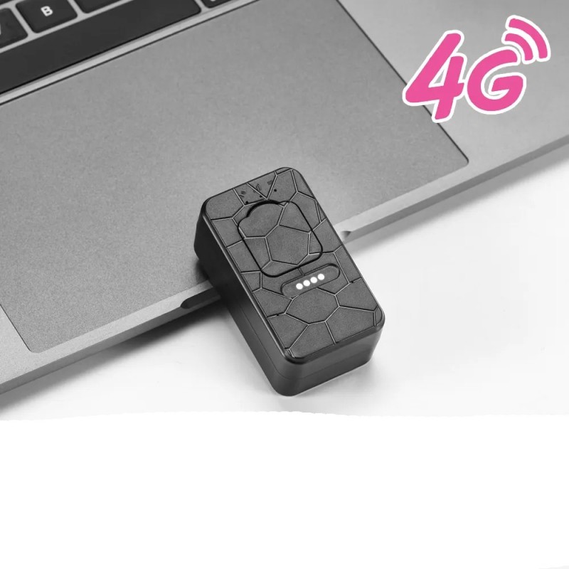 Waterdichte 4G magnetische GPS-tracker met microfoon 30 dagen