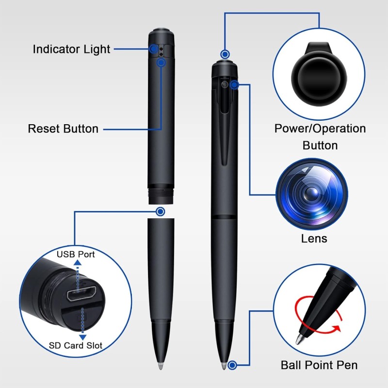 Penna per fotocamera Full HD