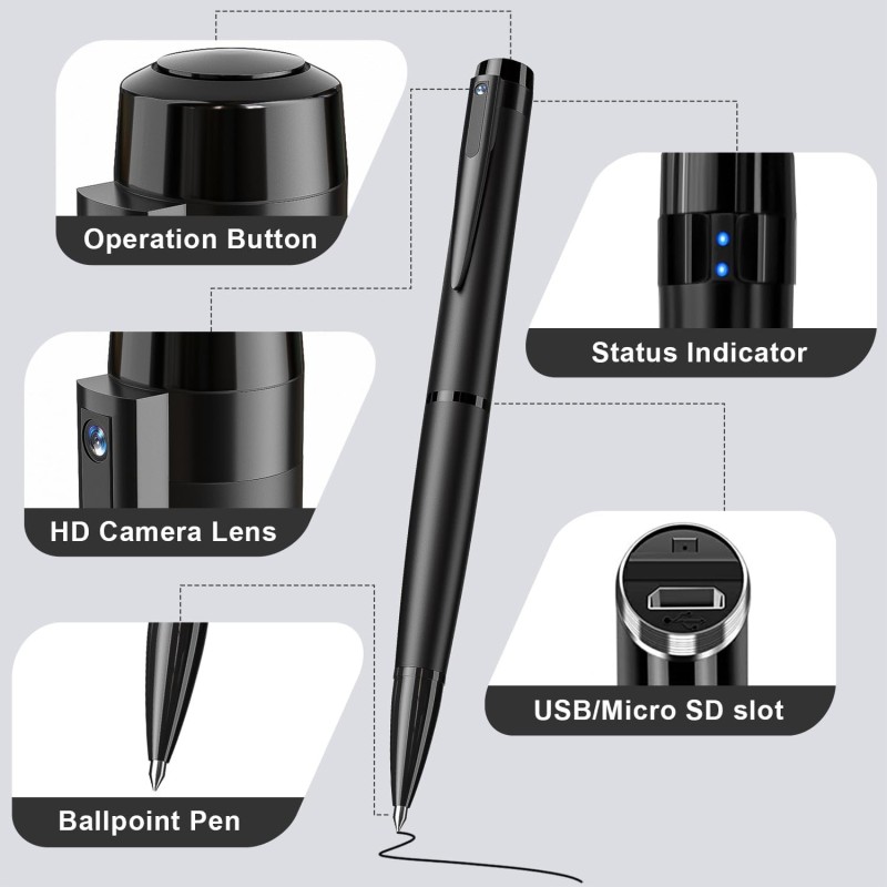 Penna per fotocamera Full HD