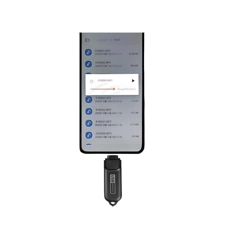 Microfono registratore con rilevamento del rumore 20 giorni per Smartphone