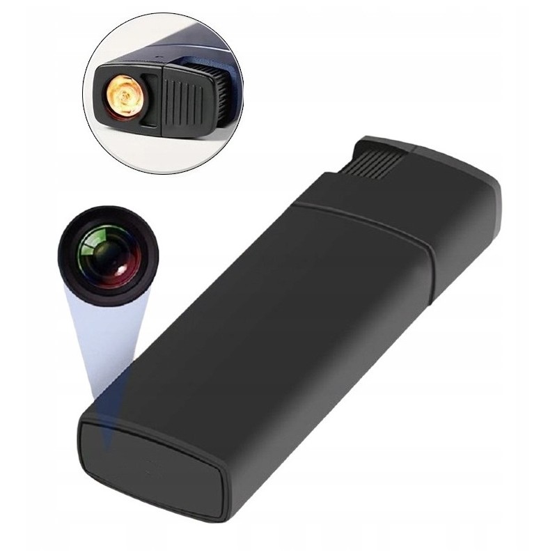 Lighter with Integrated Full HD 1080p Camera