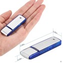 Dittafono registratore audio chiavetta USB 20 ore di autonomia