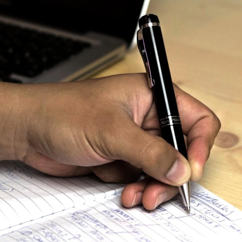 Penna Registratore Audio con Rilevamento Sonoro – 30 Giorni in Standby