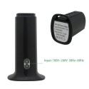 Fotocamera con stazione di ricarica USB accessibile da remoto