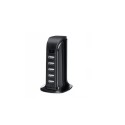 Fotocamera con stazione di ricarica USB accessibile da remoto